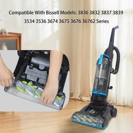 CPAI 3836 Brush Roll Compatible with Bissell 3836 3832 3675 3837 3764 3839 3534 3536 3676 3674 36762 CleanView Compact Upright Vacuum (1 Brush roll)