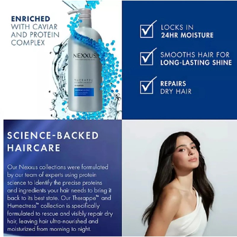 Nexxus Therappe Ultimate Moisturizing Shampoo, 42 fl. oz.