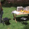 Portable Outdoor Travel Stool,Camping Stool,Portable Folding Compact Stool Seat for
