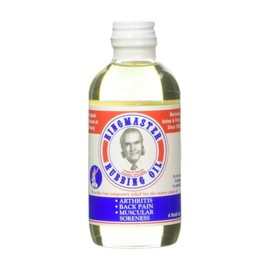 Ringmaster Fast Absorbing Warming Massage Oil for Muscles, 4 oz