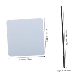 WHAMVOX Flute and Alto Saxophone Cleaning Kit with Rods and Multi Color Cloths Efficient Wind Instrument Care for Musicians and Students Easy Maintenance for Pristine Sound Quality