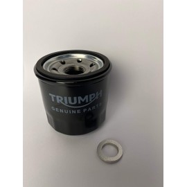 GENUINE TRIUMPH OIL FILTER AND SUMP WASHER