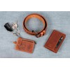 Protective Men's/Women's Unisex Leather Wallet Purse in Vintage Brown Wallet