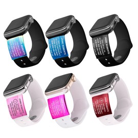 Divoti Alert ID Tag for App Watches All Series - Icon - Text Blue
