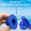 LILIKAI Pack of 4 Pool Plugs, Pool Adapter, Pool Sealing