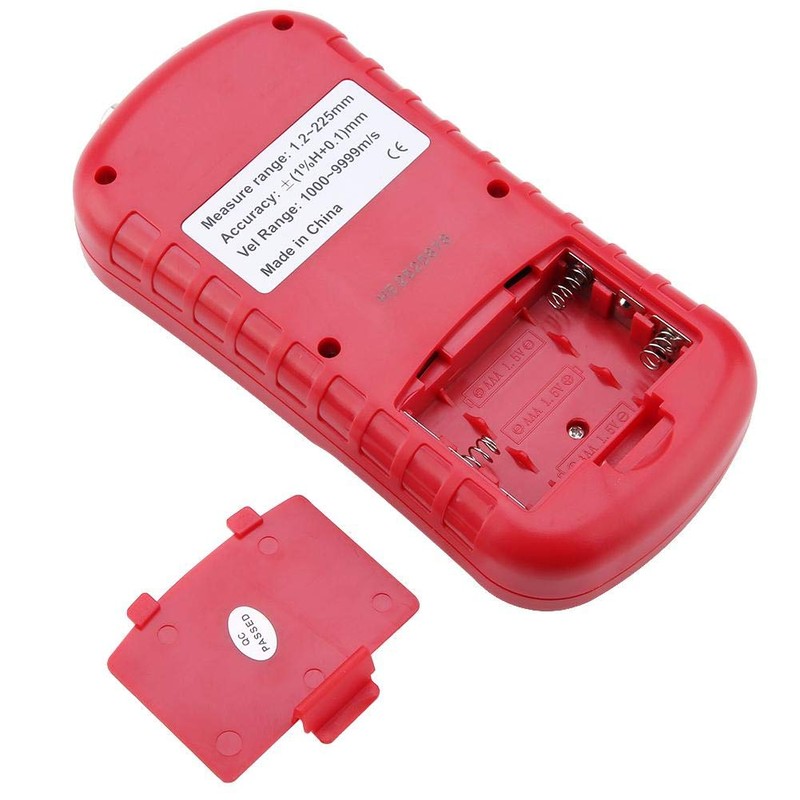 LCD Digital Ultrasonic Thickness GM100 High Precision 1.2-220mm Steel Width