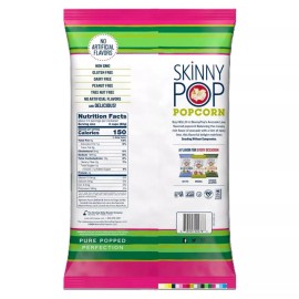 Skinnypop  New Skinny Pop Organic Avocado Lime Whole Grain Healthy Non GMO Popcorn 4.4oz