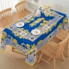 Honellaty Summer Lemon Tablecloths for Rectangle Tables, Spill-Proof Wrinkle Free