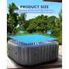 Mariocsa Hot Tub Bubble Cover 7 x 7 FT for