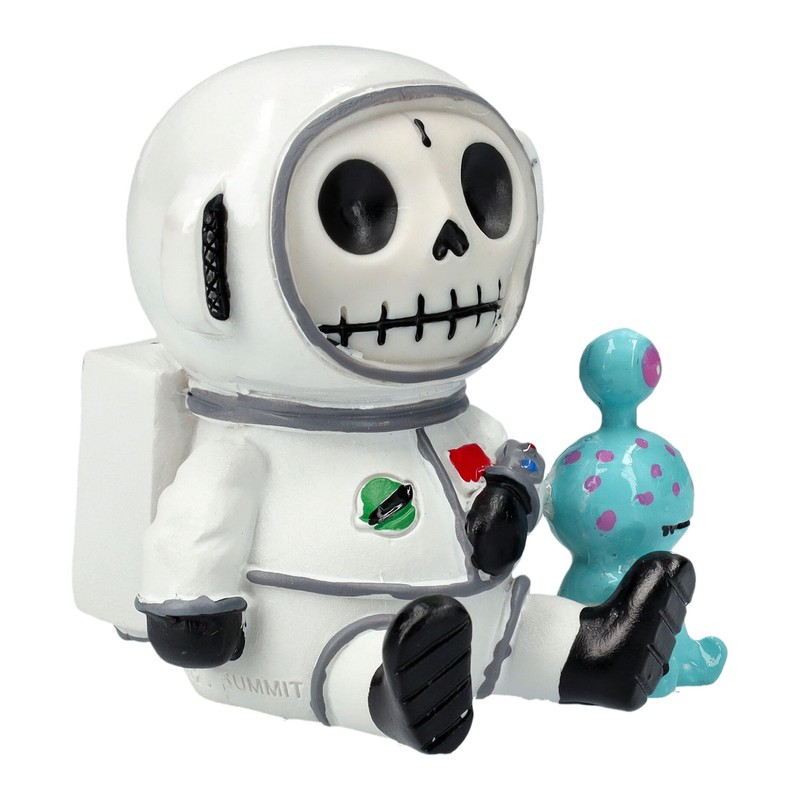 Furrybones Figure Cosmo - Funny Skeleton in Astronaut Costume -