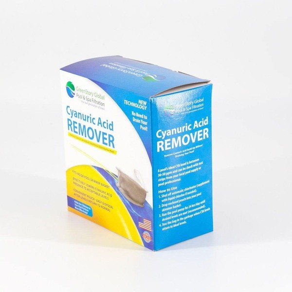 GreenStory Global Cyanuric Acid Remover, 1.5 lb GSG-CYA-1.5