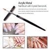 BQAN 3D Kolinsky Nail Art Brush 1Pc #4, Professional nail