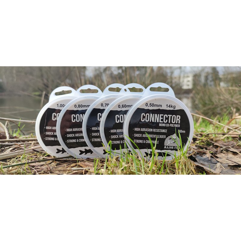Major Fish Connector Shock Leader Hardmono Line Leader Material 0.60