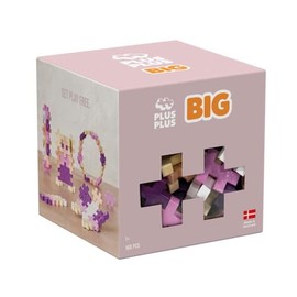 Plus-Plus Tier 3491 Ingenious Construction Toy, Big Bloom, Creative Building Blocks in Storage Box for Children from 12 Months, 100 Pieces