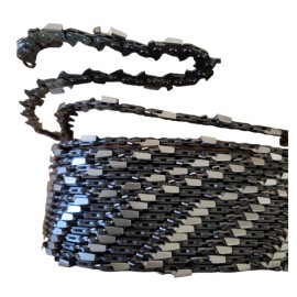 Carlton Full Chisel Saw Chain 3/8 Pitch .063 Gauge 85 DL For 25" Bar