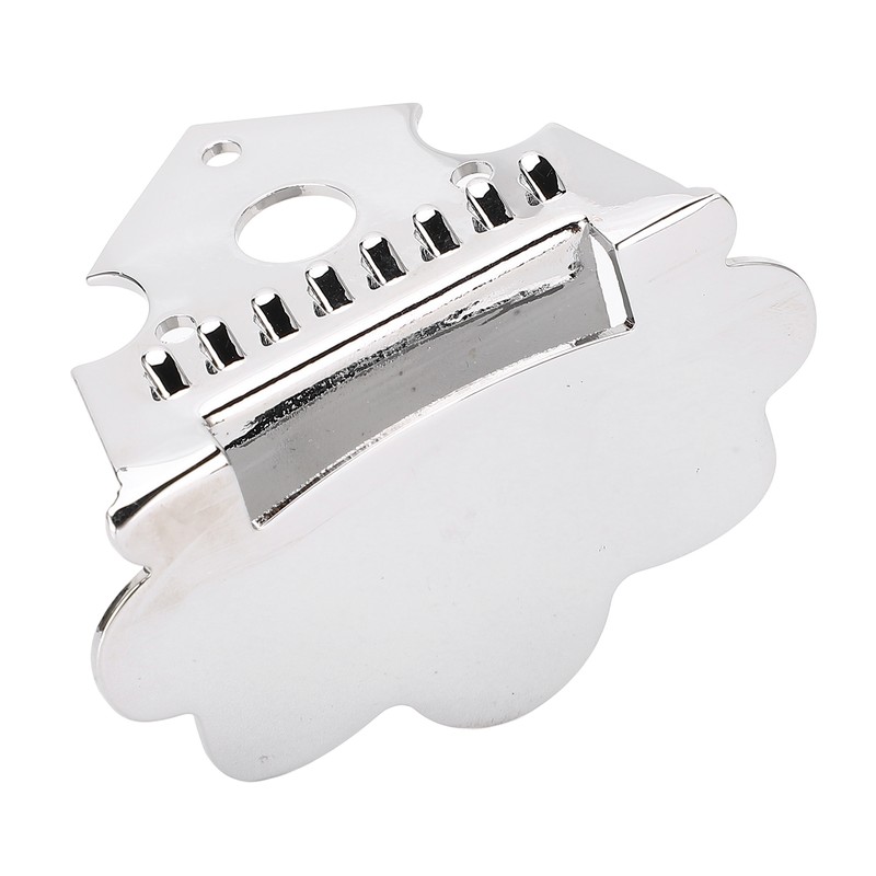 Mandolin Tailpiece Zinc Alloy 8 Strings Triangle Shape Mandolin Tailpiece