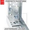 Door Post 80 x 55 x 65 mm Door Angle