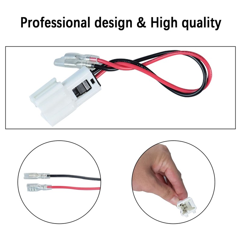 4Pcs Speaker Wire Harness Replacement for 2004-2021 Nissan Altima Titan