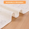 8 Pcs Reusable Cheese Cloths for Straining Cooking, Hemmed Cheesecloth