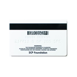 HOKUSHIN SCP Foundation Secure Access Card Level 4 Russian Branch