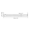 TOP-VIGOR 1Set Light Fixture Ceiling Bracket, 110mm Ceiling Light Plate