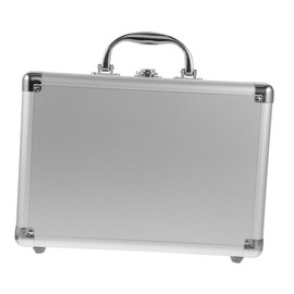 SEWACC Aluminum Alloy Briefcase Sponge Insert Multi-functional Hard Storage Case for Instruments Compact and Portable Workstation for Travel and Tools