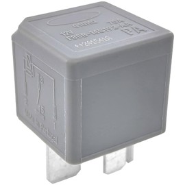 1-Pack F80B-14B192-AA Relay - 70A 12VDC 4-Pin SPST Replaces V23136-J4-X62 for Ford Focus, Mondeo, Fiesta (2000-2023) to fix Fuel Pump Failure and P0230/P0690 Error Codes