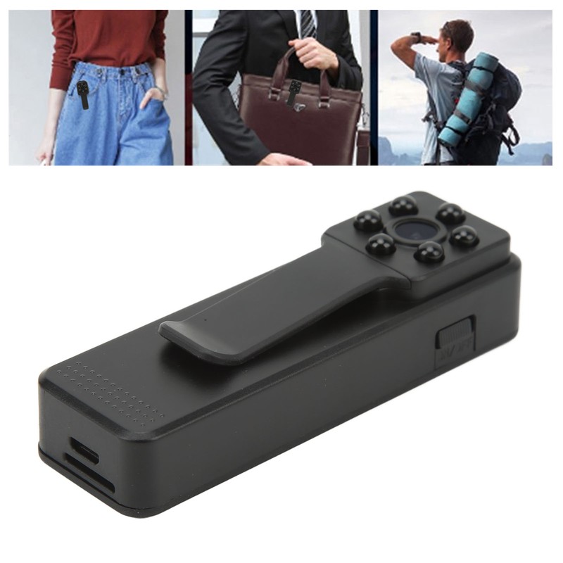 Body Camera Multifunction 1080P HD Infrared Night Vision Mini Digital