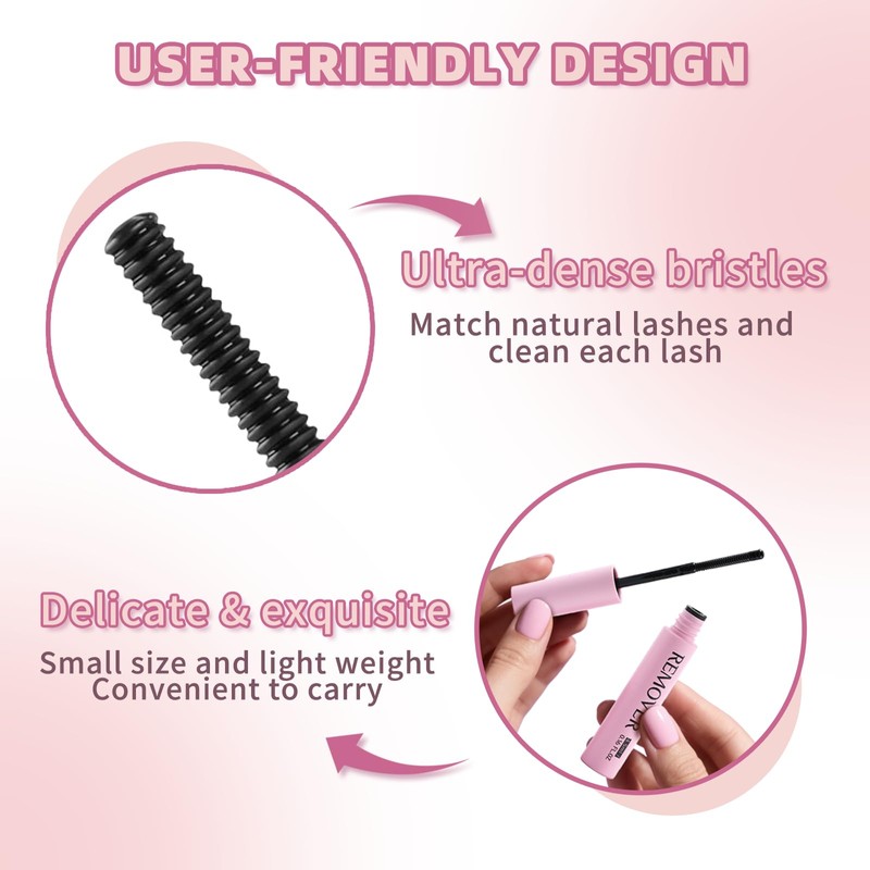 4pcs- Eyelash Bond and Seal Kit, Strong Hold Clear Waterproof