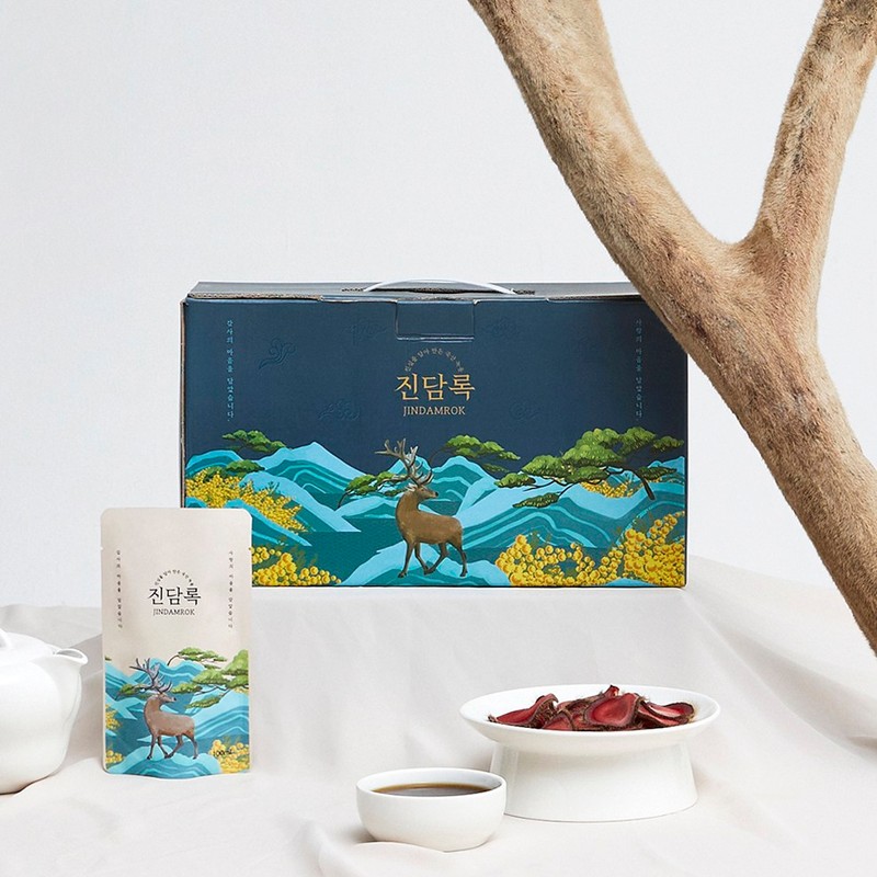 Jindamrok Deer Antler Extract Powder - 100% Fresh Antler Essence