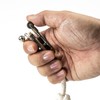 Bush Craft Char Rope Holder Nickel Silver