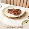 Dafuceramic Stoneware Dinnerware Set for 4, 12 Piece Plates and