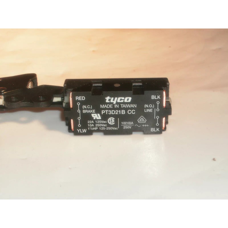 TE CONNECTIVITY ALCOSWITCH TYCO PT3D21B-CC POWER TOOL SWITCH OEM 1520307-5
