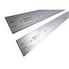 Taytools 24" Rigid Machinist Rule Ruler Hardened Spring Steel 4R