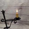 Colonial Tin Works 6 Flame-shaped C7 Light Bulbs, 7.5 Watt,