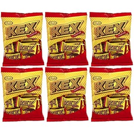 Cloetta Kex Choklad - Chocolate Filled Mini Wafers 156g - Pack of 6