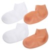NOLITOY Moisturizing Socks for Dry Cracked Feet Exfoliating Foot Gloves