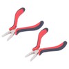 2pcs Hair Extensions Plier Ergonomic Handle Skid Resistance 2 Holes