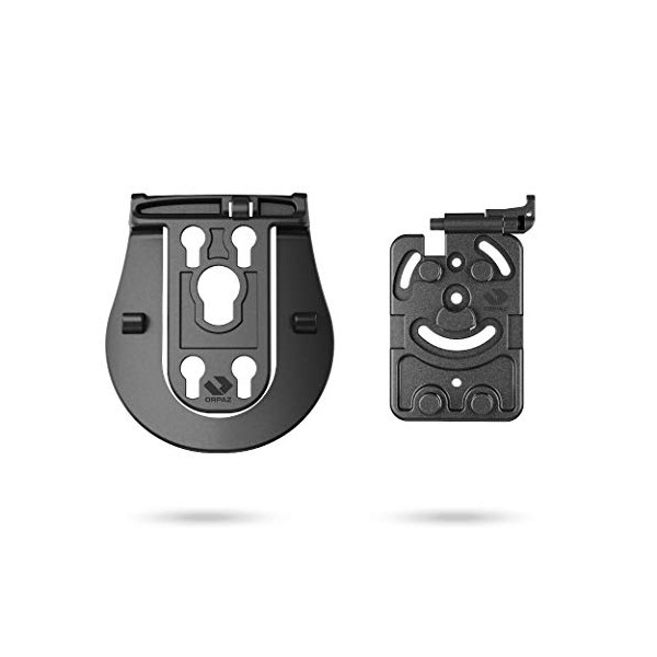 Orpaz Holster Attachments for Orpaz Holsters and Magazine Pouches (Paddle, Kit OMS Paddle & Holster Insert), Black