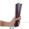 Luxshiny 4pcs Stainless Steel Straws Reusable Drinking Spoon Straws for