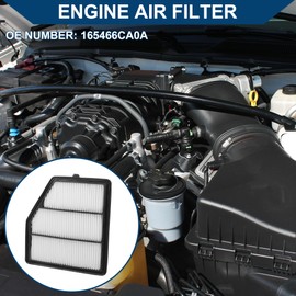 Hihaha Car Engine Air Filter No.165466CA0A for Nissan Altima 2.5L 2019-2024 Long Life Filter Element Air Cleaner 1 Pcs