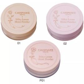 Canmake [US SELLER] Canmake Silky Loose Moist Powder (3 colors) 6.0g - 02 Sheer Lavender