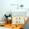 Mr. & Mrs. Panda Big Band Make-Up Bag, White, Hand