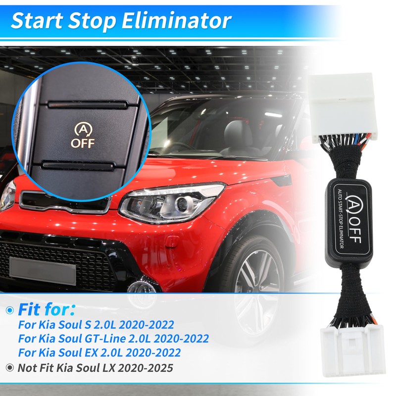 Auto Start Stop Eliminator for Kia Soul 2020-2022 Auto Start