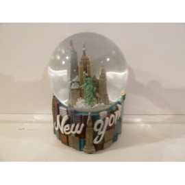 Zizo USA NYC Skyline Snow Globe 4in