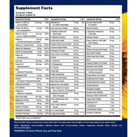 LifeSource Complete Multi Vitamin & Minerals (180 Tablets) Includes 71 Whole Food Ingredients