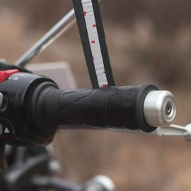 Leather Band: Grip Wrap, Handle, Lever Grip, Protection, Dirt Prevention, Parts, Motorcycle, Touring, Driving, Protection, Motorcycle, Moped, Unisex, One Size, Forest Green