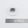 UTALIND 2 Pack Adjustable Ceiling Mount Shower Curtain Rod Sockets