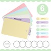 300 Vocabulary Book in English, 6 Pack Word Notes with