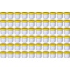 60 ointment containers, cream containers, flat ointment jar, 25 ml